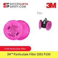 3MTM 2091 granules filter cotton p100 anti dust haze PM2.5 ‍ ️