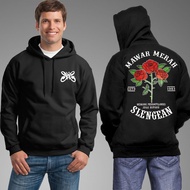 HOODIE DISTRO SLANK MAWAR MERAH / SWEATER HOODIE PRIA / JAKET TRENDY PRIA/JAKET SWEATER SLANK / HOOD