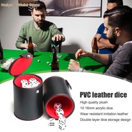 Dice Cup Set Với 10 Thanh Xúc Xắc Trò Chơi Trên Bàn Tiệc Đêm KTV Quà Tặng Đồ Chơi Giải Trí