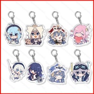 PS3 Honkai Impact 3 Elysia Acrylic Keychain Pendant Bags Accessories Game Peripheral SP3