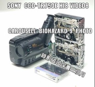 今日再度出售令青年男女追求  SONY  CCD-TR750E  單眼式系列  Hi8  Video8  純  PAL 制式播放  HandyCam  八厘米卡式攝錄機 攝影機兼容播帶機集於一身功能全套