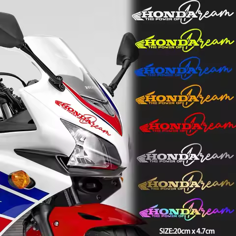 Honda HRC PCX Motorcycle Sticker Reflective Waterproof Decal Modification Moto Fuel Tank Decoration 