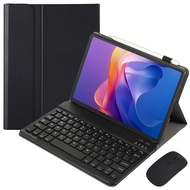 เคสคีย์บอร์ด + เมาส์บลูทูธสำหรับ Redmi Pad 2 11นิ้ว2025เคสหนังบางพร้อมแป้นพิมพ์สำหรับ Redmi Pad 2 11