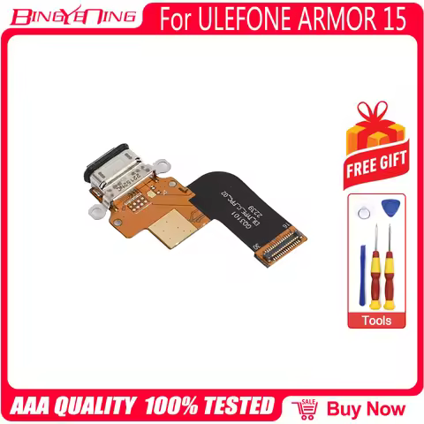 100% New Original Ulefone Armor 15 USB Charging Port Connector Armor 15 Charge Dock Board Flex Cable