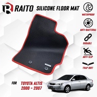 Toyota Corolla Altis E120 2000 - 2007 Car Floor Mat Car Mat Kereta Carpet