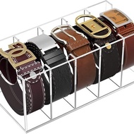[48H Shipping] Transparent acrylic belt rack, belt display stand, belt storage box, wardrobe drawer 