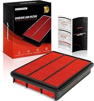 A-Premium High-performance, Pre-oiled Engine Air Filter Compatible with Toyota Tundra 00-06, 4Runner