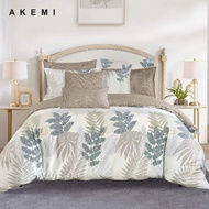 [NEW ARRIVAL] AKEMI 730TC Cotton Select Adore Codelia Bedding Sets (Fitted Sheet Set| Bedsheet/ Quilt Cover Set)