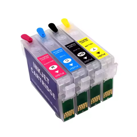 T1271 127 126 XL Refillable ink cartridge with ARC Chip for EPSON Workforce 60 545 645 840 845 WF-35