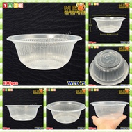 6" Big Bowl [ 50pcs± ] BENXON B75 TAGE WFD75 - Disposable PP Plastic Bowl - WFD B 75 Party Bowl - Ma
