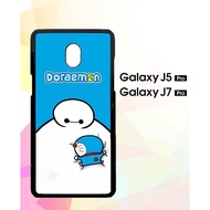 Custom Hardcase Samsung Galaxy J5 Pro | J7 Pro 2017 Doraemon X Baymax E0543 Case Cover