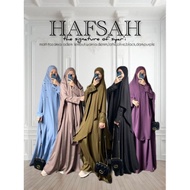 HAFSAH SET KHIMAR SYARI | ABAYA SET KHIMAR KHIBAN