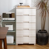 日本天馬 Fits 55面寬五層抽屜收納櫃(木質天板)-免組裝