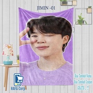 BTS Jimin blanket - Jimin custom blanket - BTS Jimin member - BTS kpop blanket