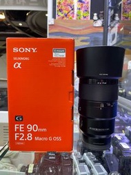 SONY FE 90mm F2.8 MACRO G OSS 微距 防震 齊盒 超新淨