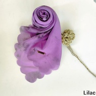 Ulya hijab, square tiedie polycotton tudung bawal bawal selapis bawal printed