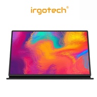 IRGOTECH Portable Gaming Monitor 120hz 16inch 2K Extended Monitor Laptop IPS Screen Type C HDMI Lapt