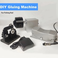 DIY Fishing Rod Building Elctric-Drive Machine Lure Winding Epoxy Glue Machine Professional Fishing 