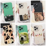 6.1'' Casing For iPhone 13 Pro Case A2638 Luxury Fashion Pattern Matte Shockproof Protective Cover