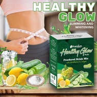 Organicly Original Healthy Glow PLUS (7 Sachets) with Super Citrimax, Glutathione and Collagen, Turmeric &amp; Turmeric Powder, Korean Ginseng, Stevia, L Carnitine, Acai Berry, Slimming Diet Suppressant keto diet food Not tea coffee pills Legit patch