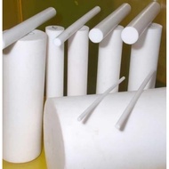 AS TEFLON WHITE PTFE ROD/ 8MM DIAMETER 10MM/ 12MM/
