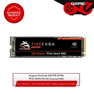 Seagate FireCuda 530 1TB NVMe PCIe GEN4 X4 M.2 Internal SSD [ZP1000GM30013]
