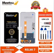 Lcd Touchscreen REALME 7 Fullset Original Free Lem obeng/Lcd Original Realme 7