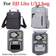 For DJI Lito 1/X1 Crossbody Backpack（RC 2/RC N3), Shoulder Bag, Outdoor Sports Shockproof Storage Ba