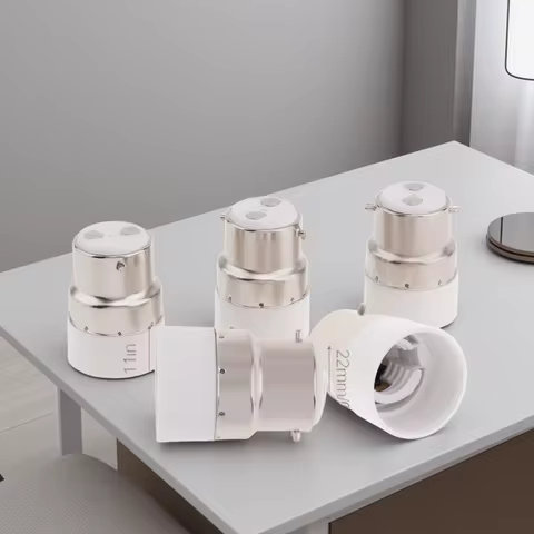 5pcs/set LED Lamp Holder Base Adapter Universal Light Bulb Converter Lamp Socket B22 E27 E14 E26 LED