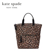 Kate Spade New York กระเป๋าเป้รุ่น Chelsea Spotted Leopard Large Convertible Backpack KI375 200 สี B