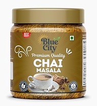Blue City Authentic Indian Chai Masala Powder – 100% Natural Spice Blend for Flavorful Masala Tea | 
