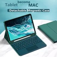 Magnetic Keyboard+Case for IPad 10th Gen 10.9 2022 Pro 11 2021 2020 Air 5th 4th Air 3 2 1 9.7 2018 6th 5 10.2 9th 8th 7th Mini 6 High Quality with Stand Flip Leather Tablet Cover