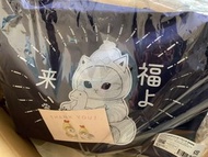 尚餘少量 日版 Mofusand 鯊魚貓 2025 蛇年福袋 蛇年貓 公仔 襟章 袋