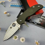 มีดพับ Spyderco  Sage5 FRN Pln C123BK