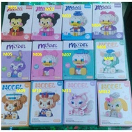 Gấu Dâu LOTSO COMBO 2 Hộp Lego Lắp Ráp Mini hoạt hình Đồ chơi Mô hình lắp ráp quà tặng cho bé