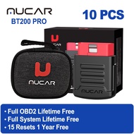 [WACB] MUCAR BT200/BT200 PRO Bluetooth Car Diagnostic Tool Oil IMMO SAS 15 Reset OBD2 Scanner Auto C