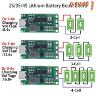 ICVMAX Boost Module 18650 Type-C To 8.4V 12.6V 16.8V Li-Ion Charger Lithium Battery Charging