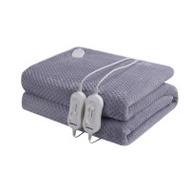 HOME@dd 雙人貝貝絨可機洗電暖毯 (HB92) | 3段溫度選擇 | 左右控制器獨立控制 | 香港行貨