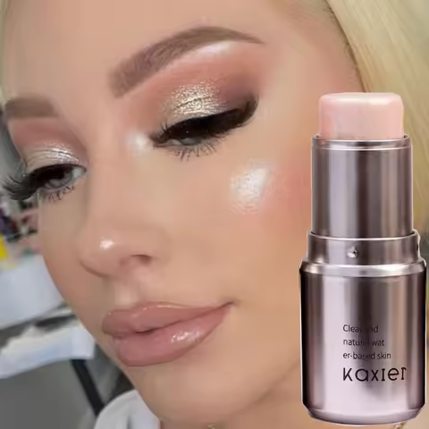 Waterproof Brighten Face Highlighter Blush Stick Makeup Glitter Corrector Contour Illuminator Shimme