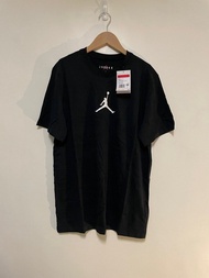 全新Nike 短袖 Air Jordan Jumpman 燙印飛人 黑色L號 CW5191-010 台灣公司貨 短T