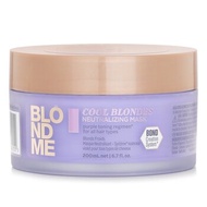 Schwarzkopf 施華蔻  BLONDME 冷色調中和修護髮膜 200ml