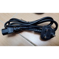 Premium Power Cord (UK,3pin) 100% Copper Fused 1.8 meters 3core 0.75mm2 cable, 3 PIN 13Amp Fuse