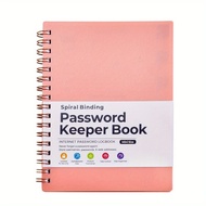 1 password storage book letter password log and organizer mini size personalized password log