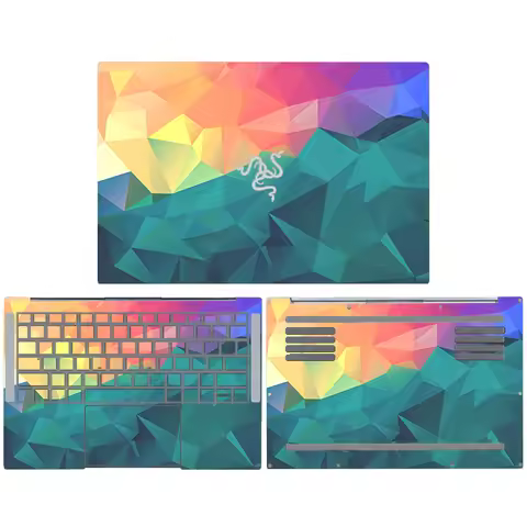 Laptop Skin for Razer Blade RZ09-0427 0483 0482/RZ09-0421 0367 Vinyl Stickers for Razer RZ09-0423 03