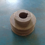 Pully Pulley Pulli Iron Pulley B2 4" 4 Inch Inch Axle 30mm 30 mm mc