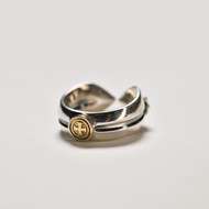 ring men ring JiYee Medieval Cross Iris Men Ring