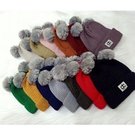 Baby Knitted Beanie Pom Pom/ Baby Boy Beanie Baby Girl Beanie