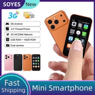 2026 NEW SOYES i17 Mini Smartphone 3G WCDMA Android 8.1 Dual SIM Standby 2GB+16GB Wifi GPS Play Stor