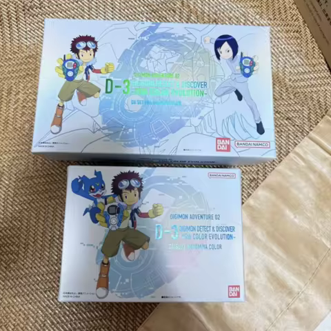 Original Bandai D-3 Digimon Detect & Discover -25th Color Evolution Dx Ken Ichjoji Dx Set Paildramon