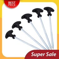BEST SELLER 5pcs Heavy Duty Carp Fishing Bivvy Pegs 21cm Camping Tent Pegs (white)